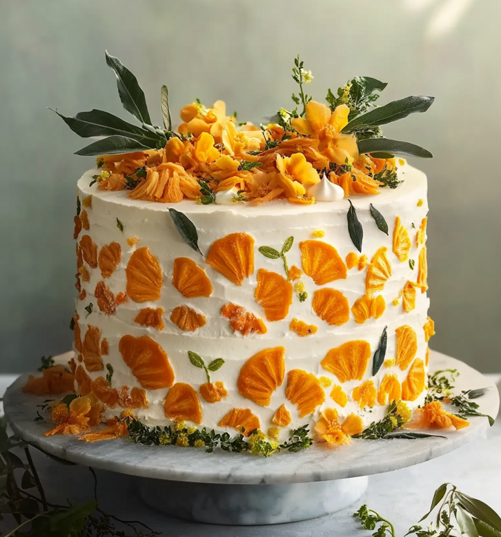 Layered Carrot Cake with Cream Cheese Frosting