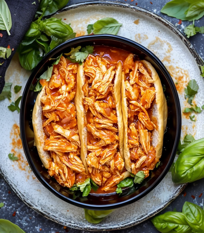 Crockpot Buffalo Chicken