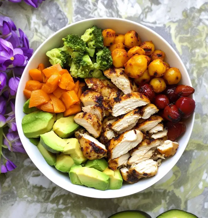 Summer Detox Chicken Buddha Bowl