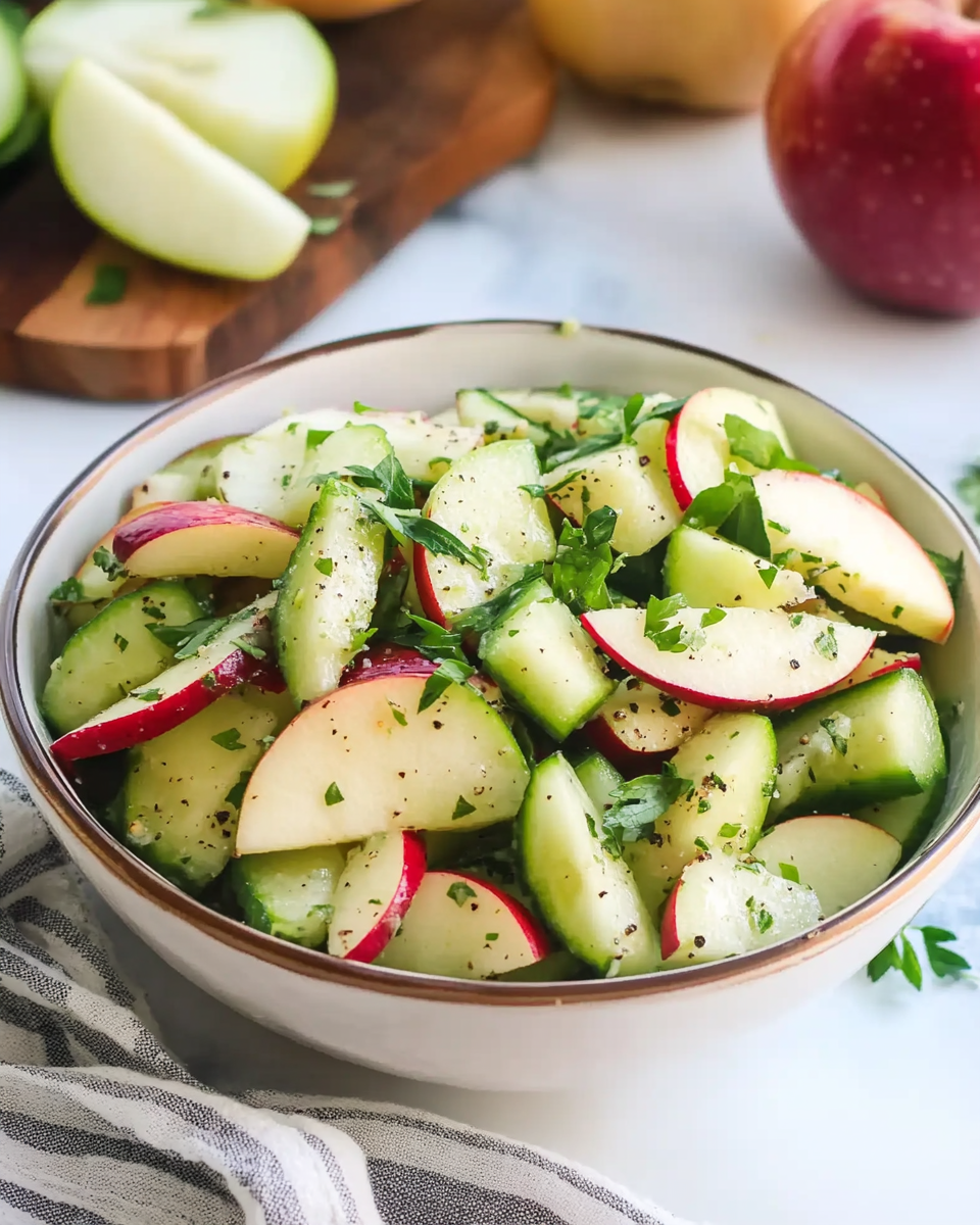 Apple Cucumber Salad