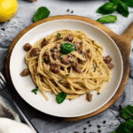 Beef Carbonara