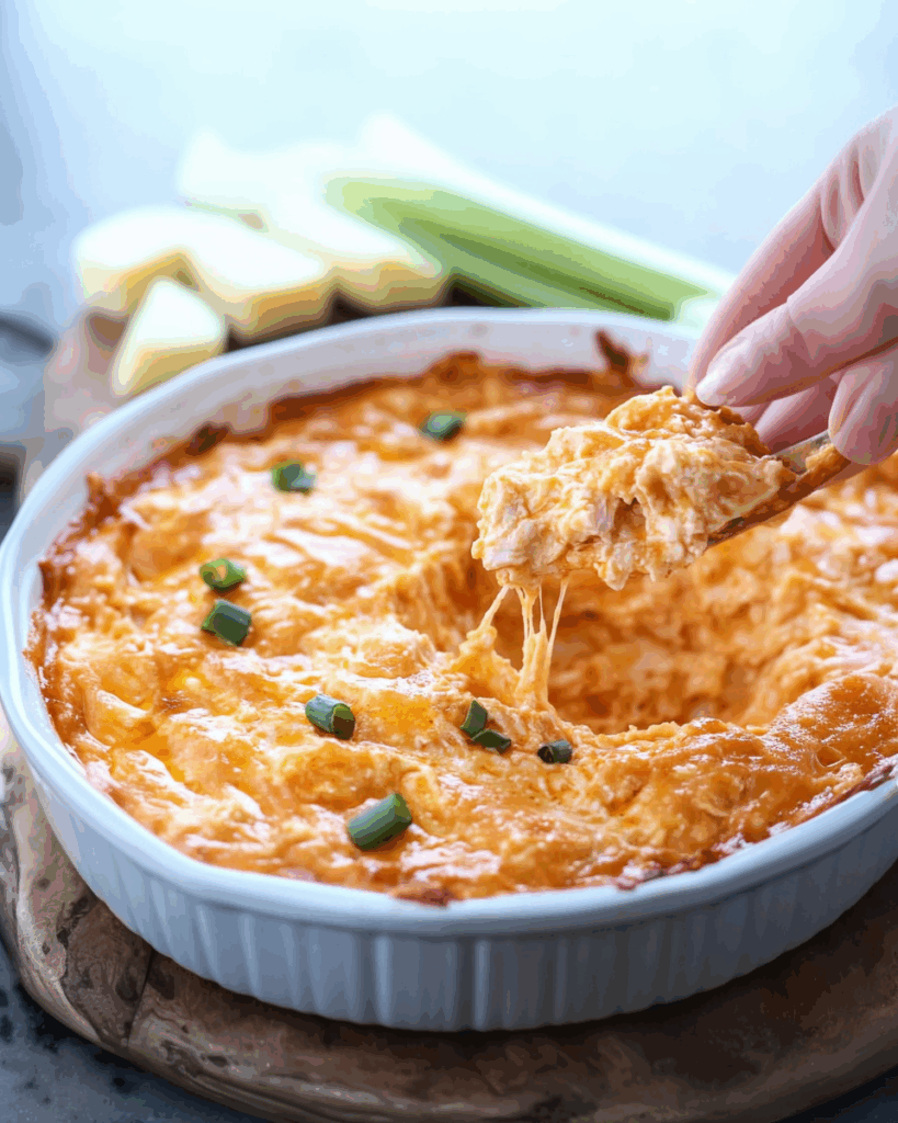 Easy Buffalo Chicken Dip
