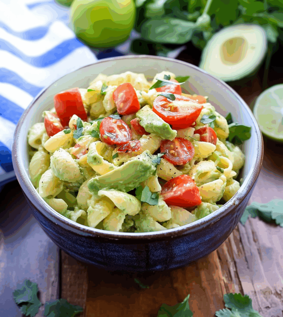 Creamy Avocado Pasta Salad