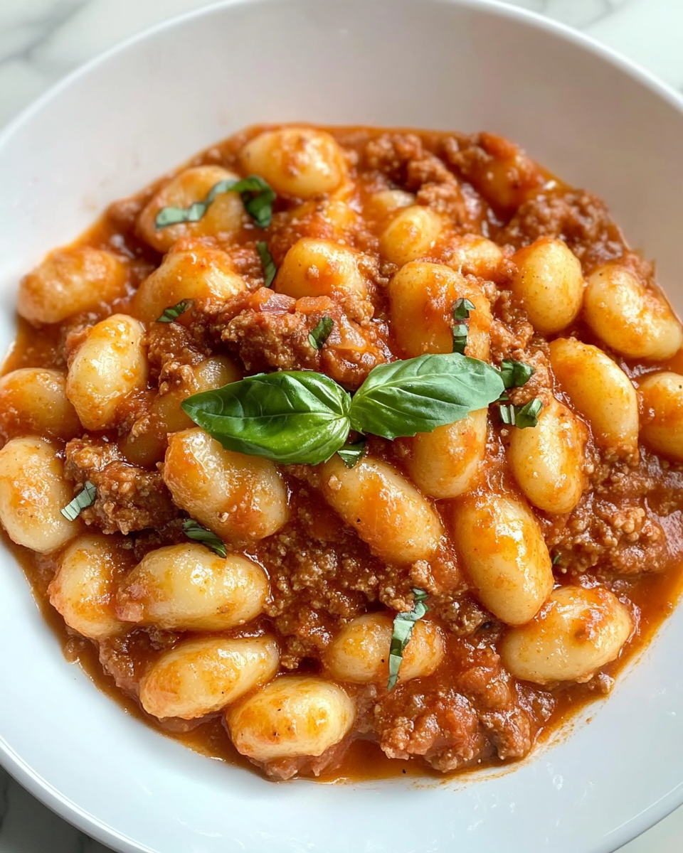 Gnocchi Bolognese