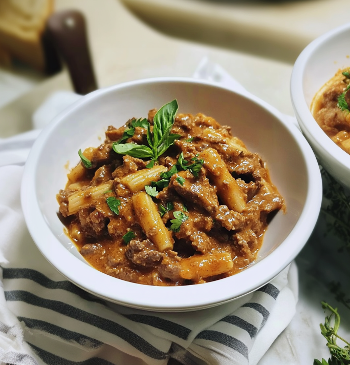 Italian Creamy Beef Ragu
