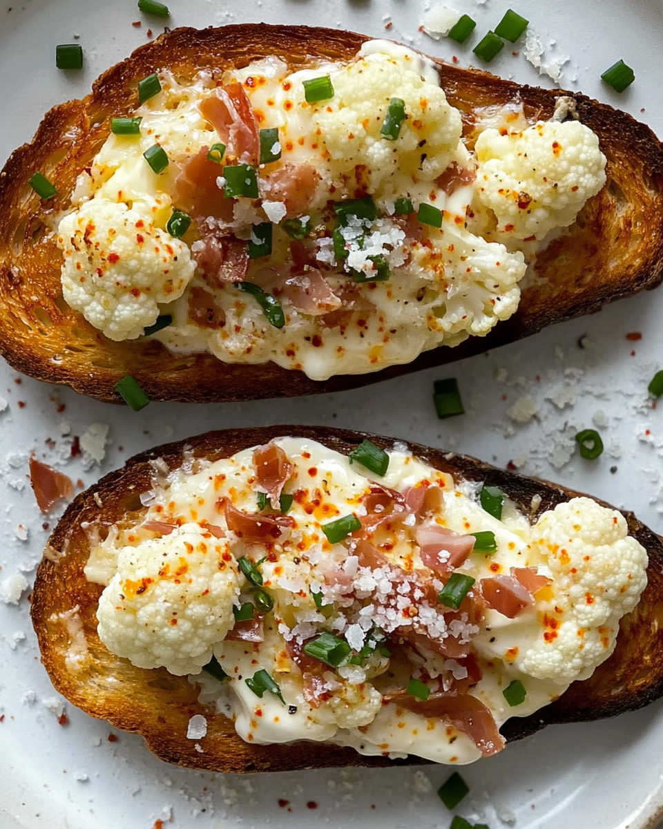 Cauliflower Toast