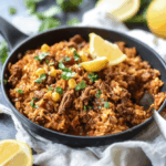 Mexican Beef and Rice Skillet