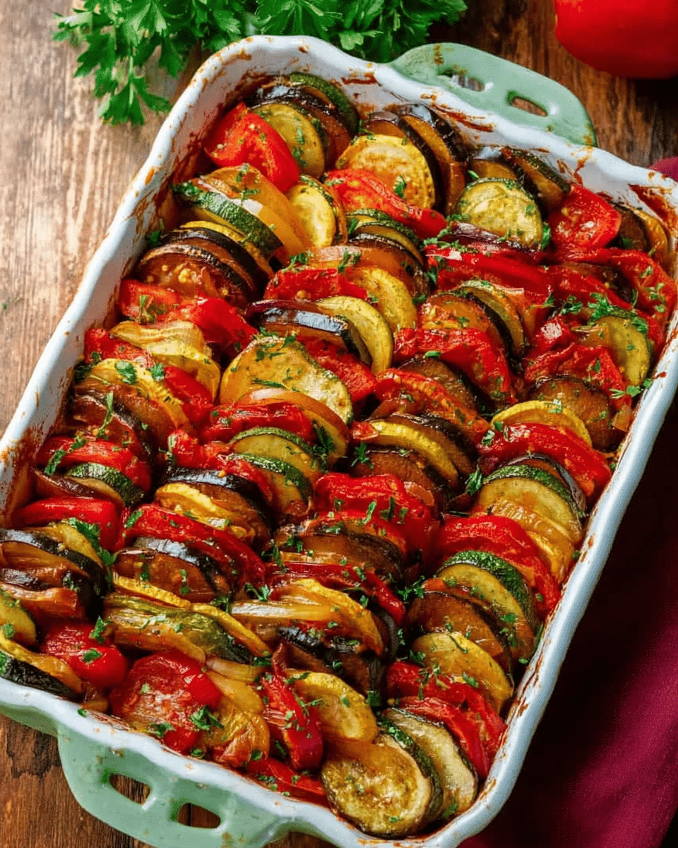 Classic French Provencal Ratatouille