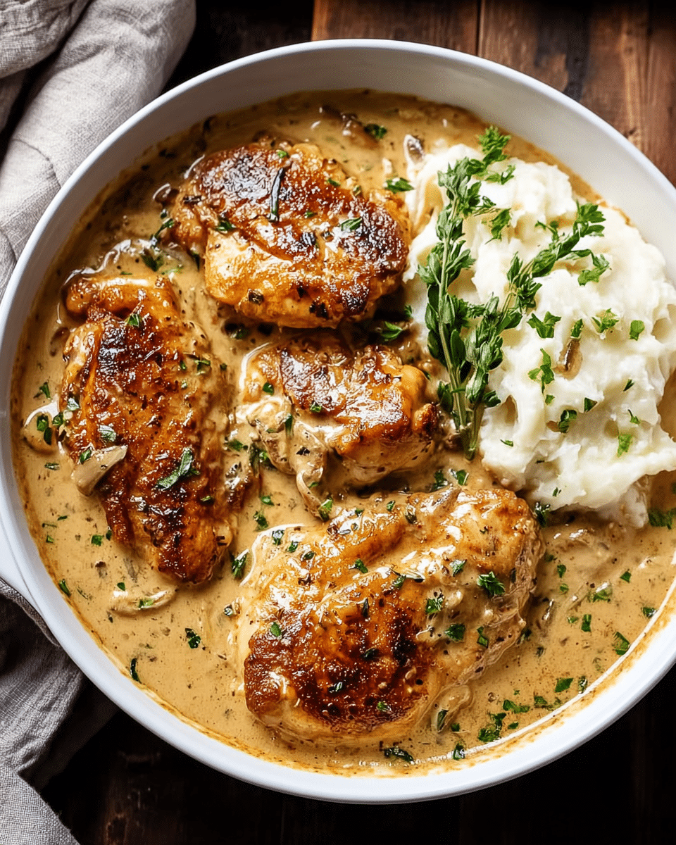 Creamy Garlic Chicken