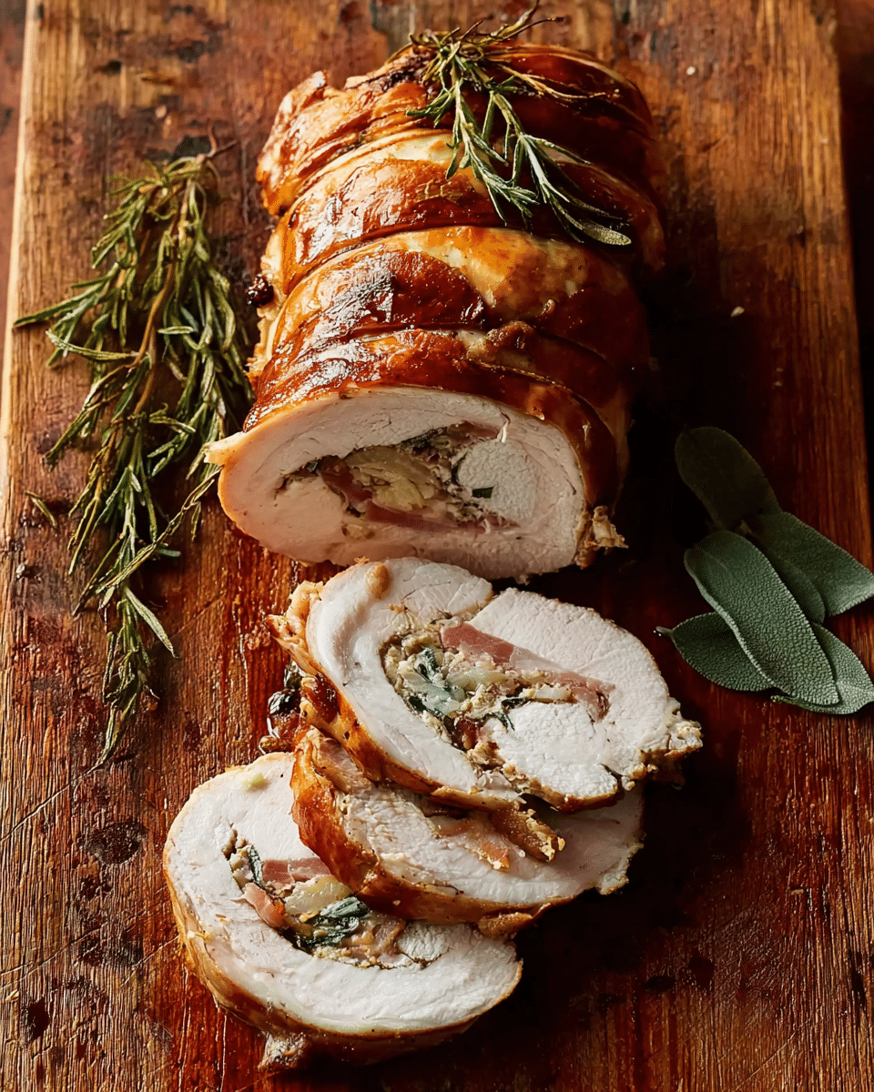 Tuscan Turkey Roulade