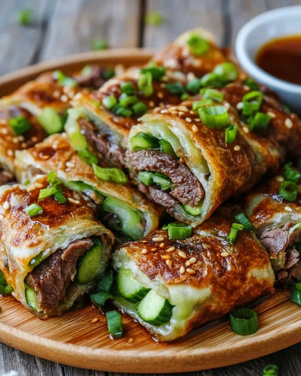 Taiwanese Beef Rolls