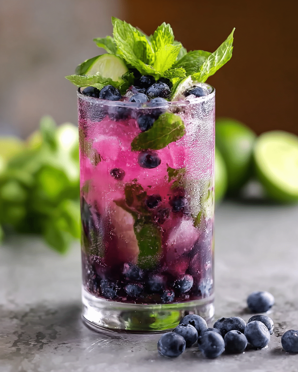 Blueberry Mojito