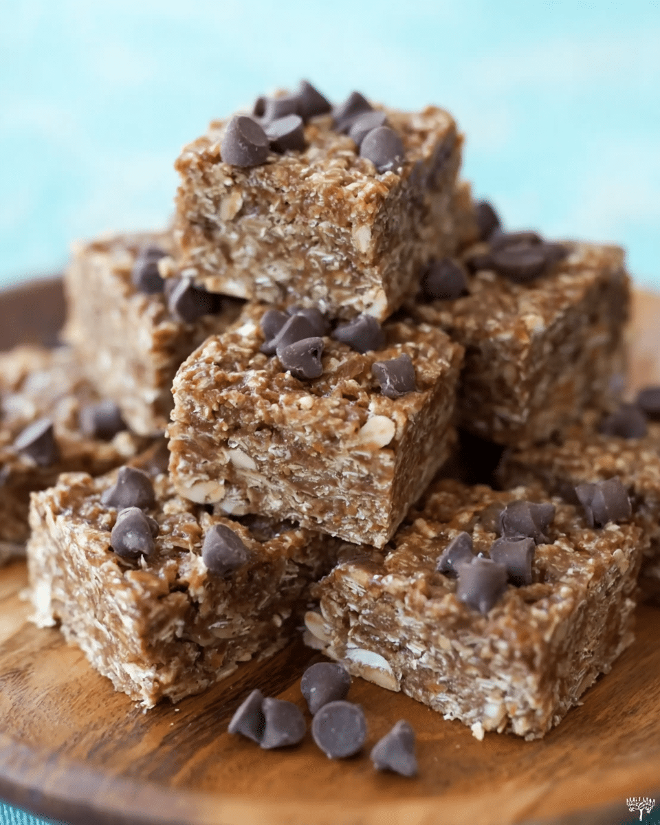 No Bake Cookie Bars