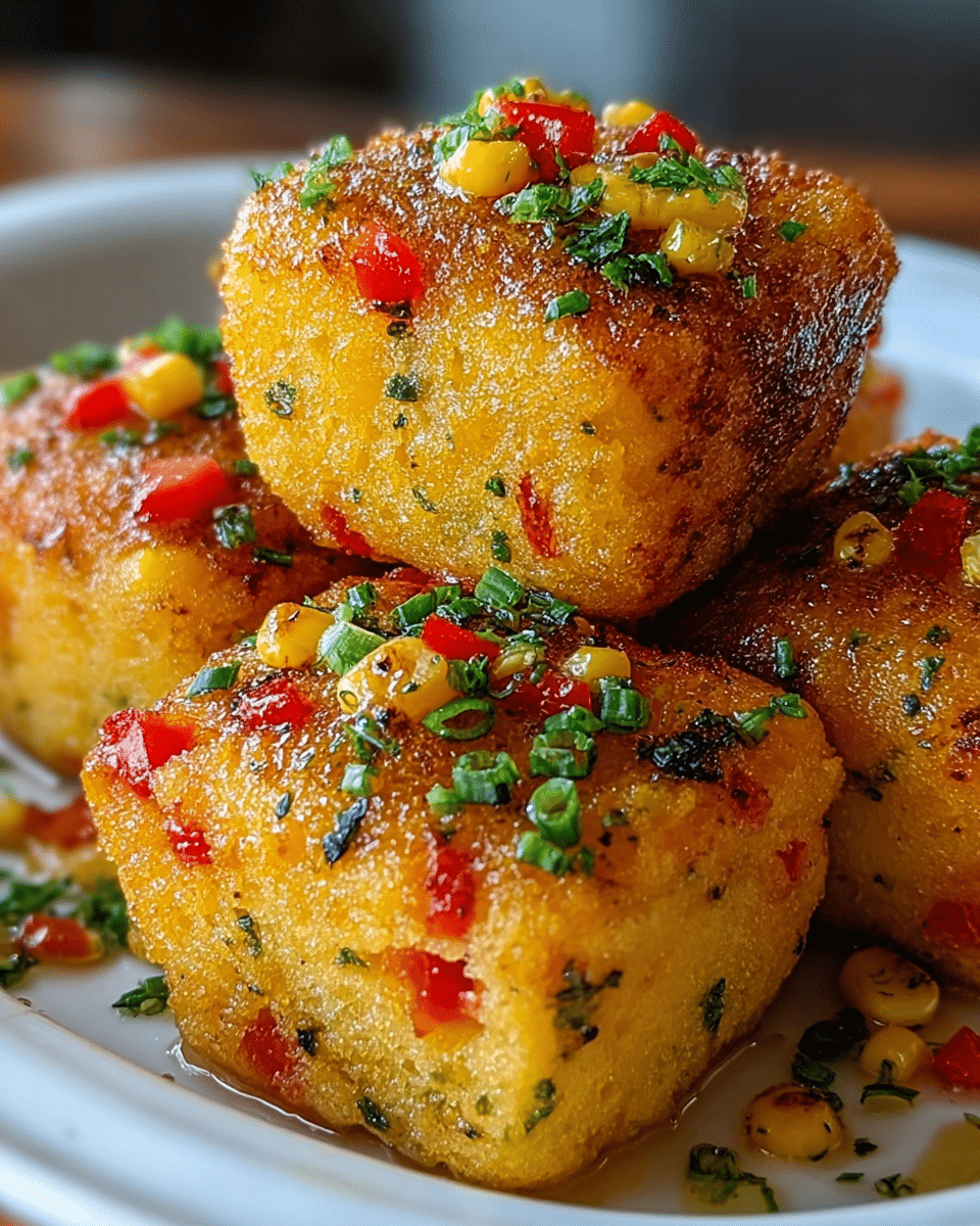 Southern-Style Honey Butter Cornbread Poppers