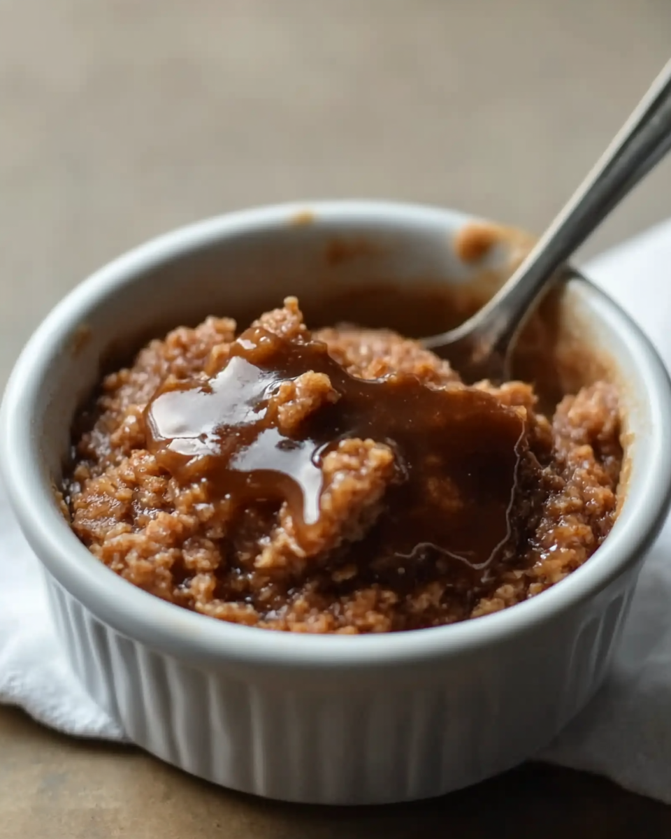 Sticky Toffee Baked Oats