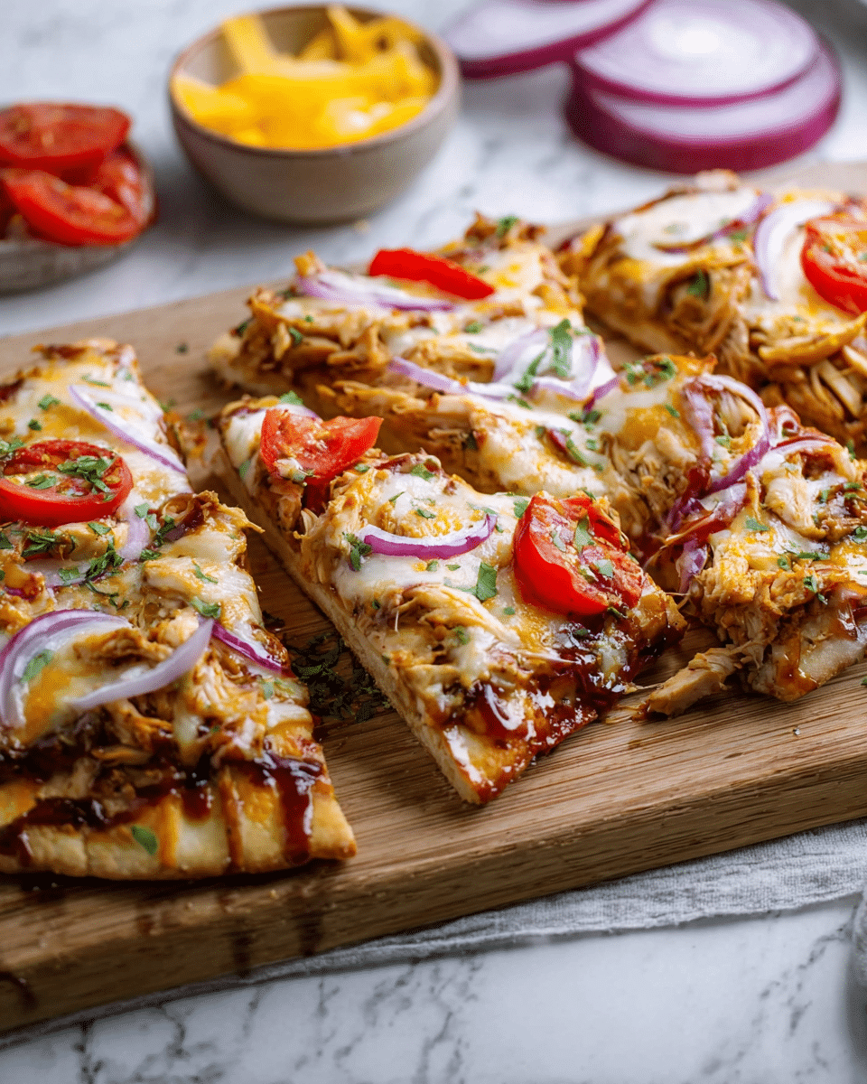 BBQ Chicken Flatbread