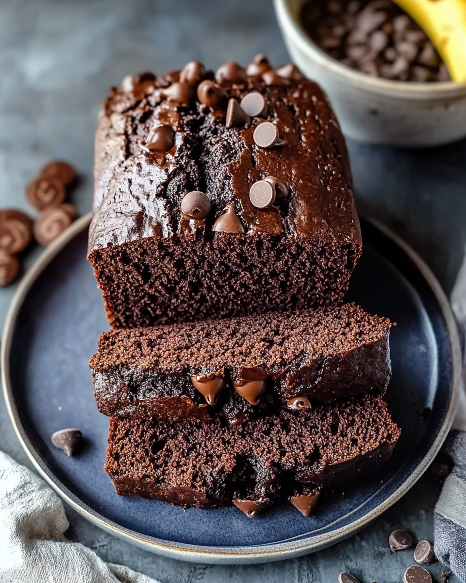 Chocolate Espresso Banana Bread
