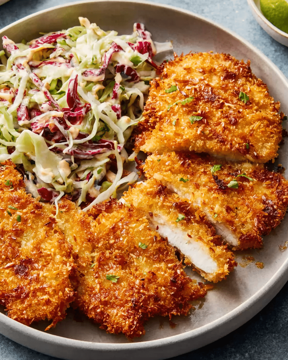 Crunchy Coconut Chicken