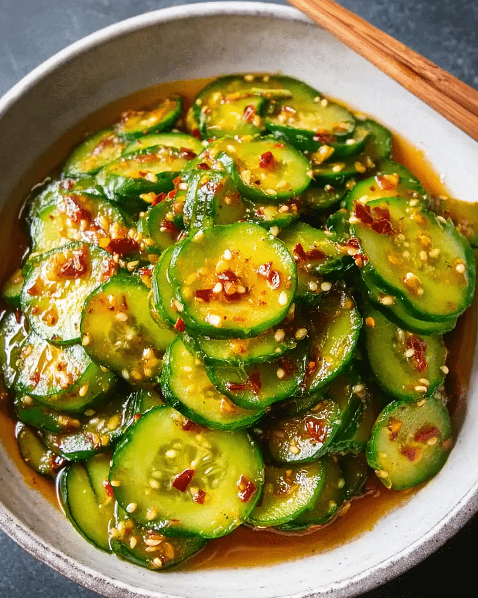 Easy Asian Cucumber Salad