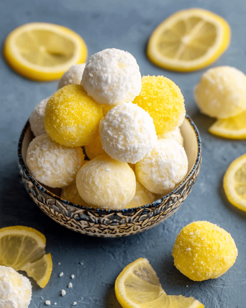 Easy Lemon Truffle