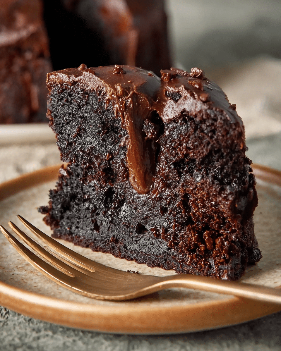 Flourless Paleo Vegan Chocolate Zucchini Cake