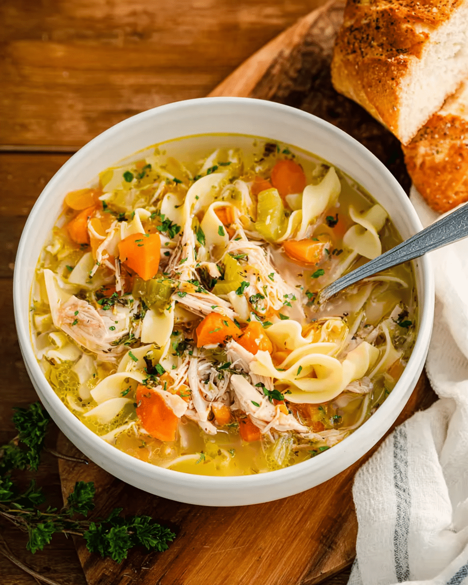 Homemade Chicken Noodle Soup