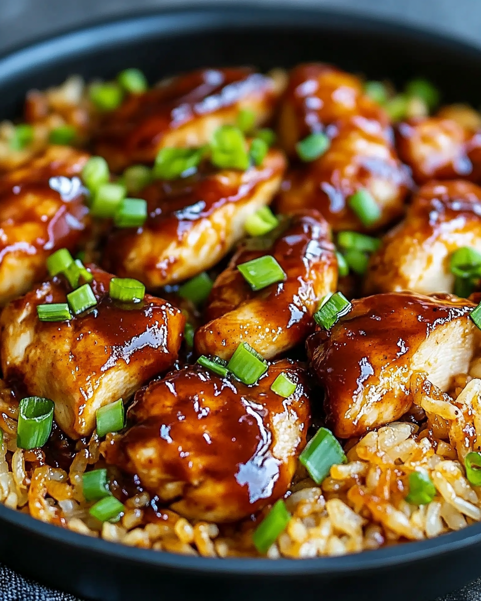 One-Pan Bold Honey BBQ Chicken Rice