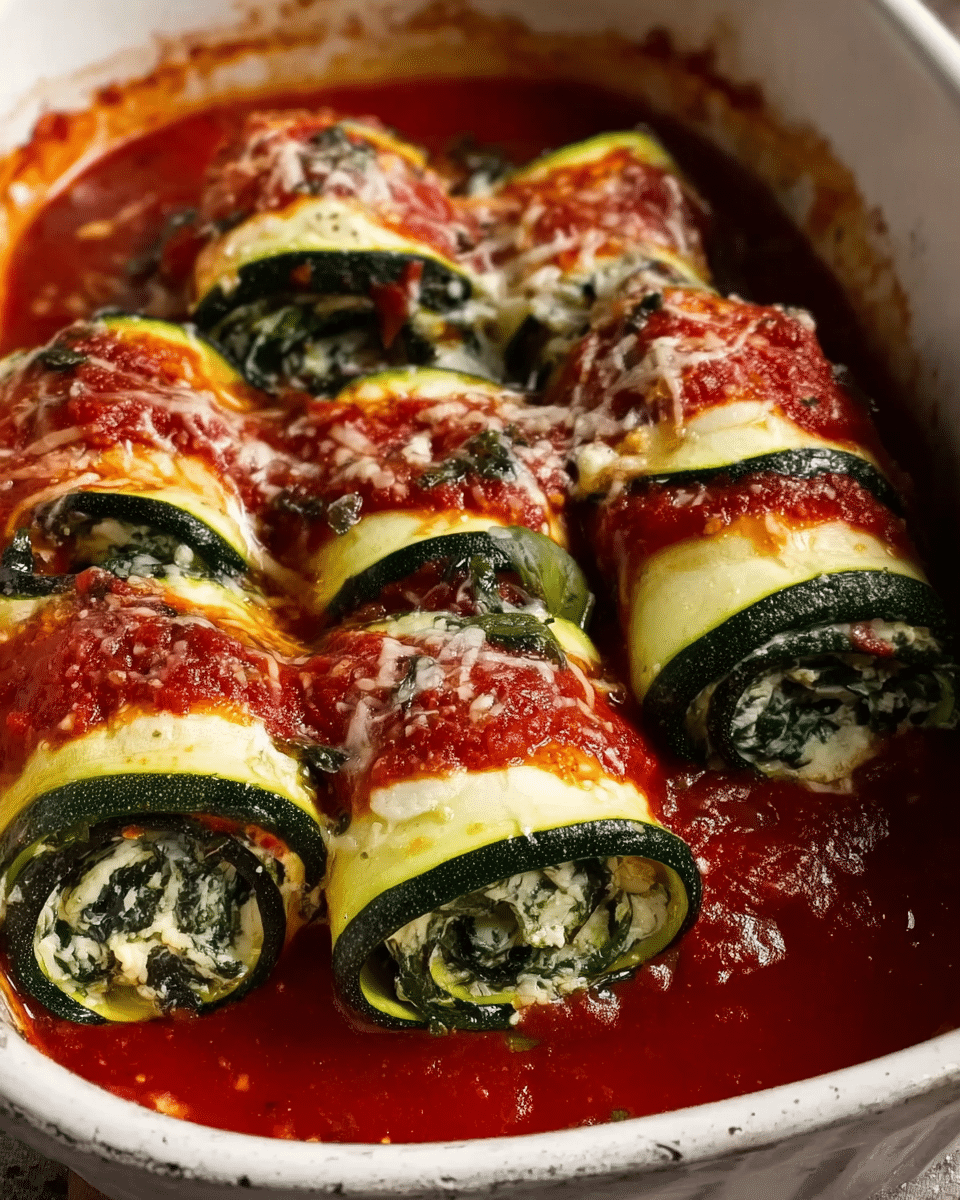 Vegan Zucchini Rollatini