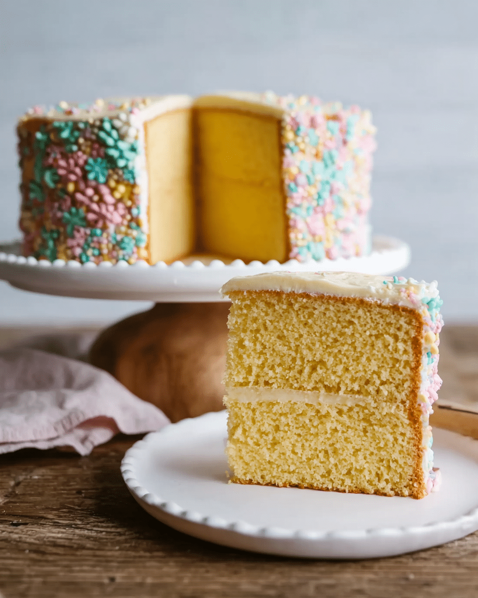 Homemade Yellow Cake