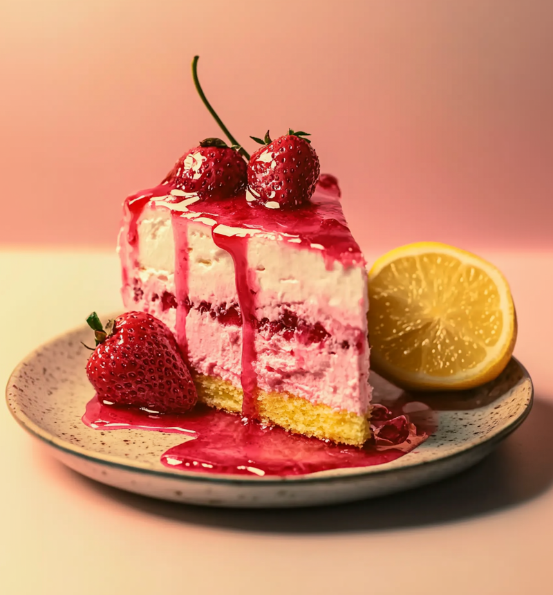 Strawberry Lemonade Cake