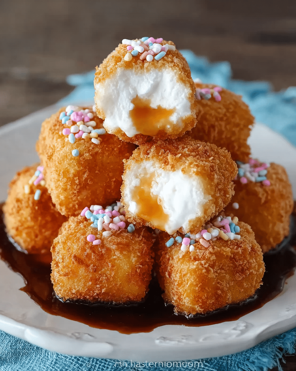 Crispy Deep Fried Marshmallows
