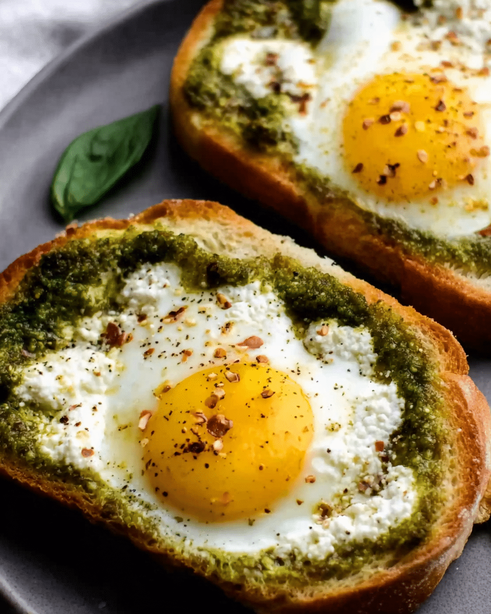 Pesto Eggs
