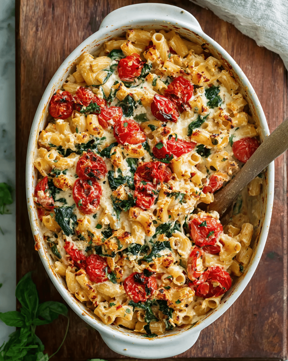 TikTok Baked Feta Pasta