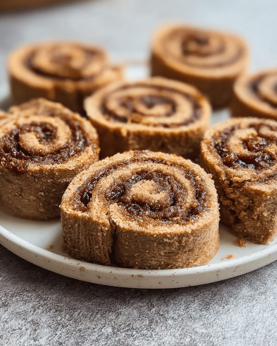 No-Bake Vegan Cinnamon Rolls