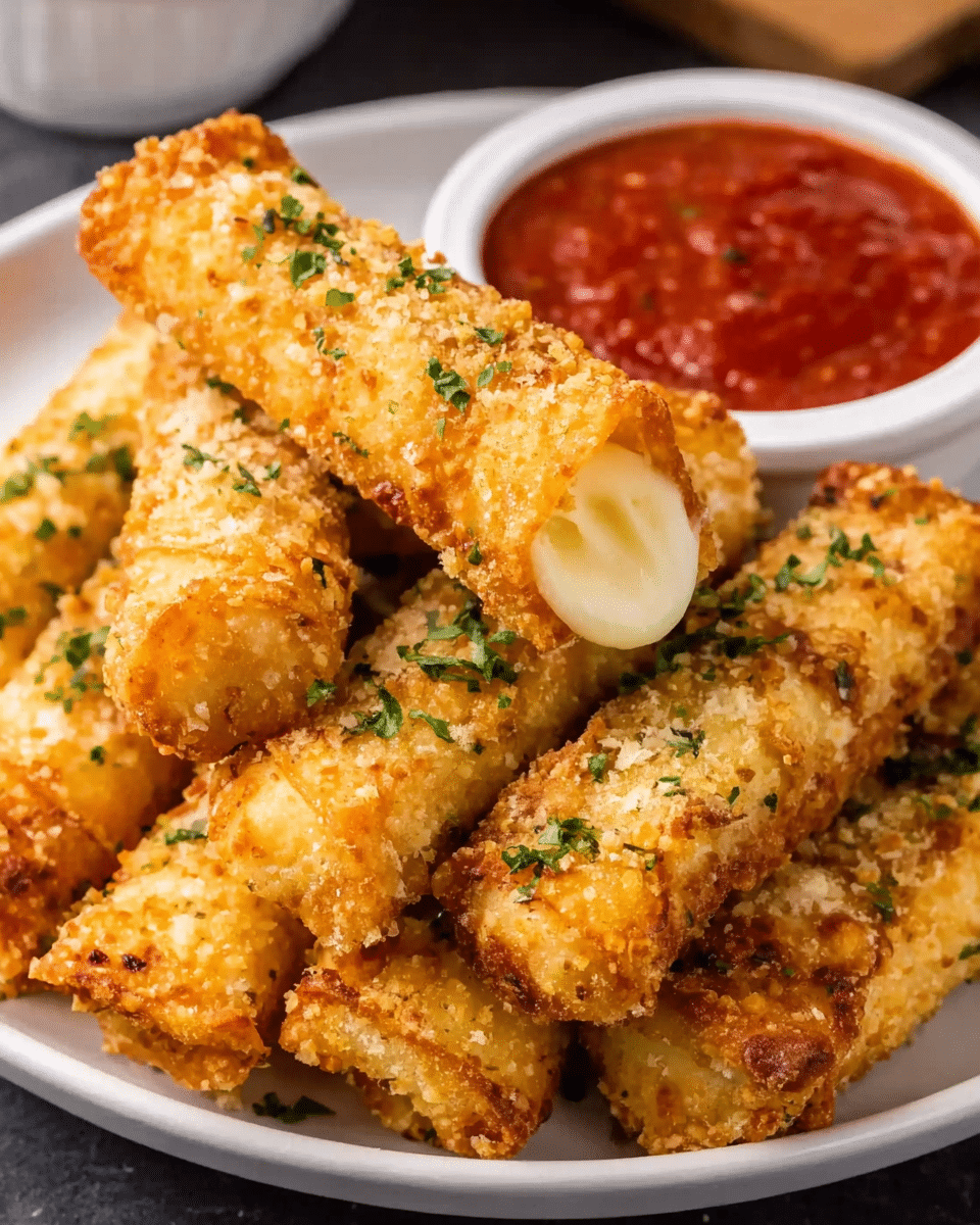 Wonton Cheese Sticks