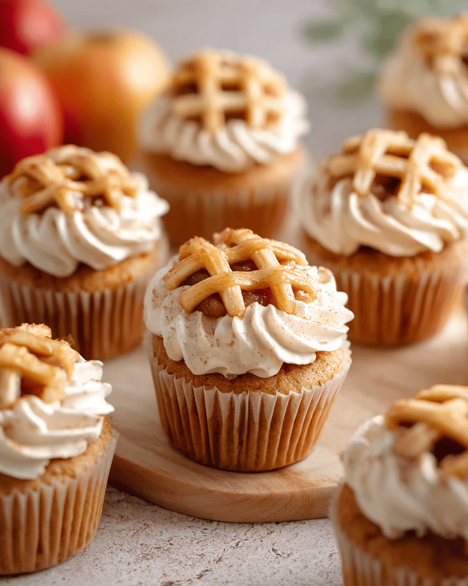 Apple Pie Cupcakes