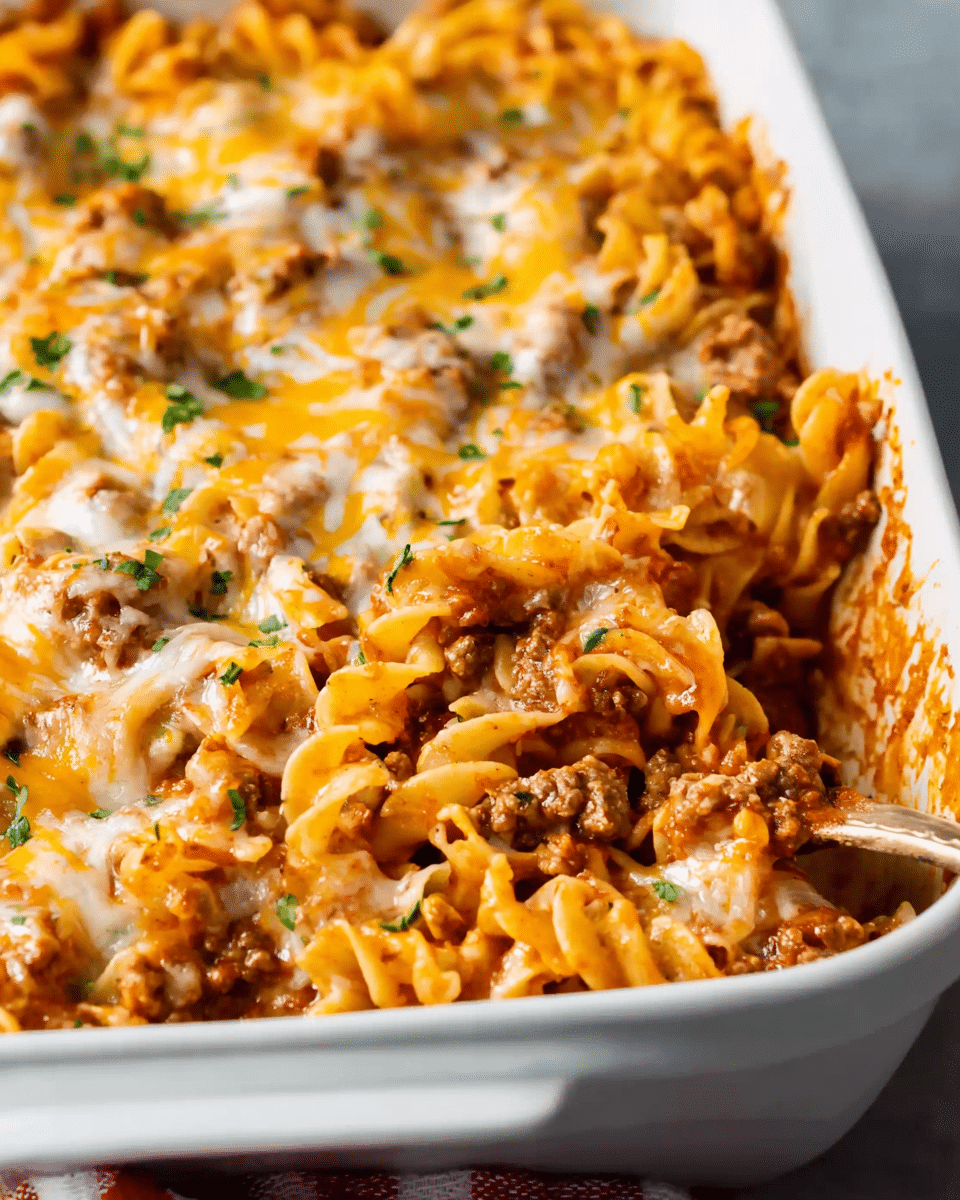 Beef Noodle Casserole