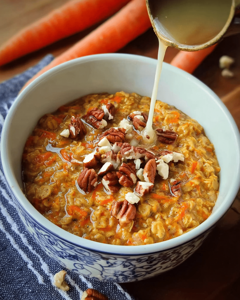 Carrot Cake Oatmeal