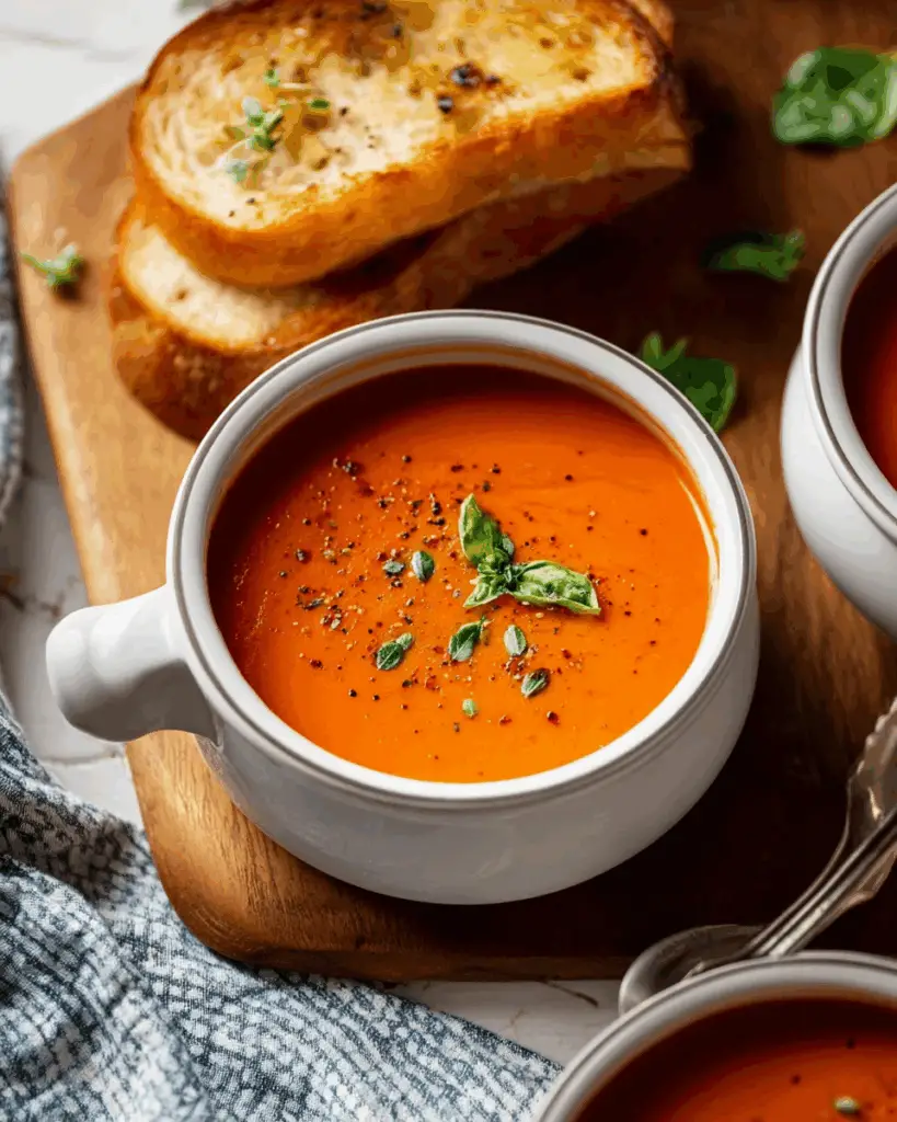 Middle-of-Winter Creamy Tomato Soup