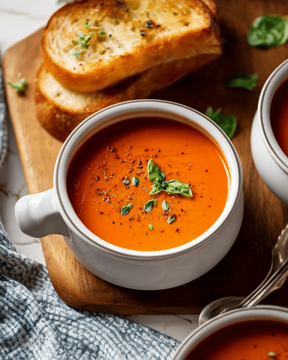 Middle-of-Winter Creamy Tomato Soup