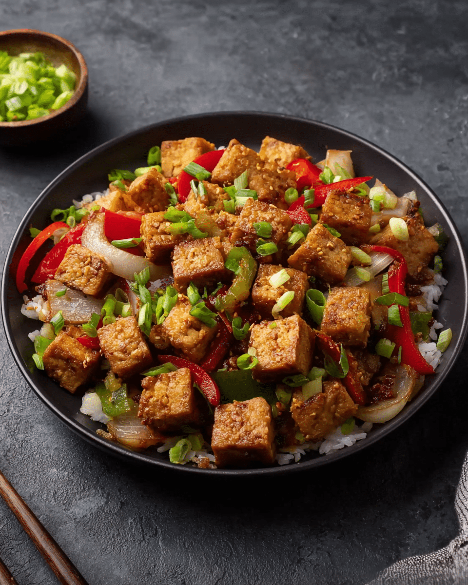 Crispy Tofu Stir-Fry