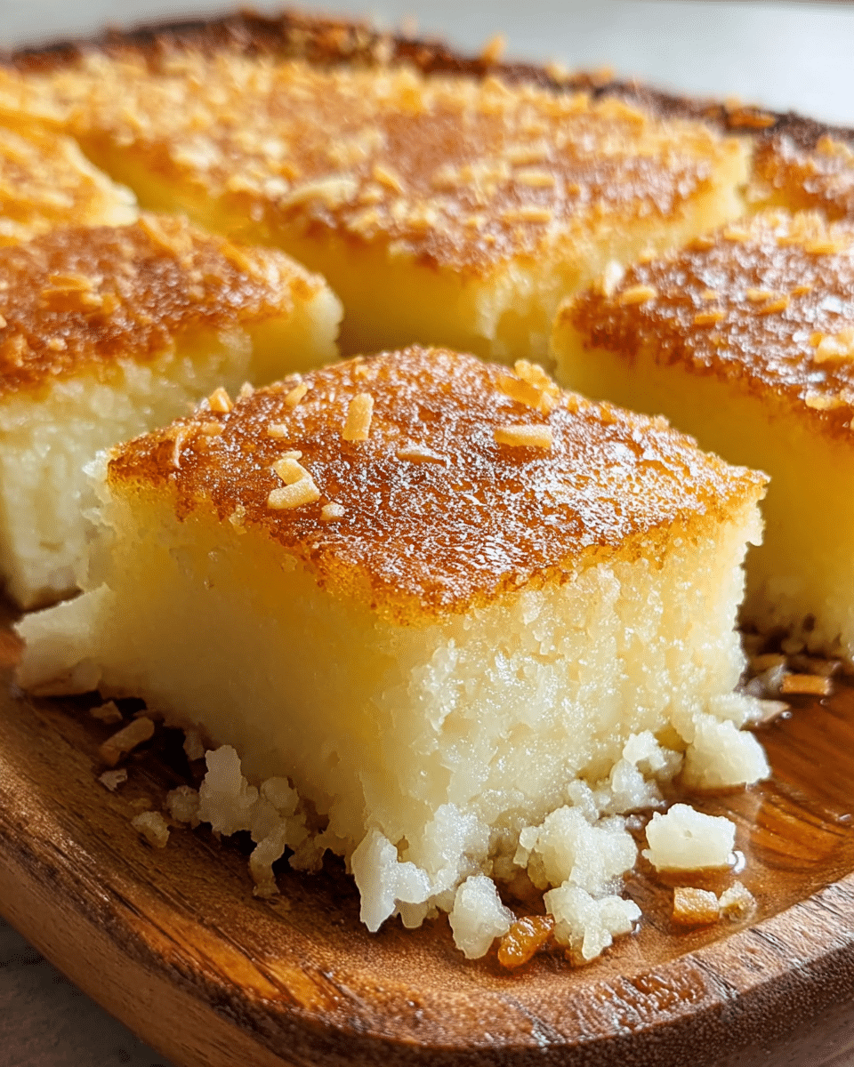 Coconut Mochi Cake