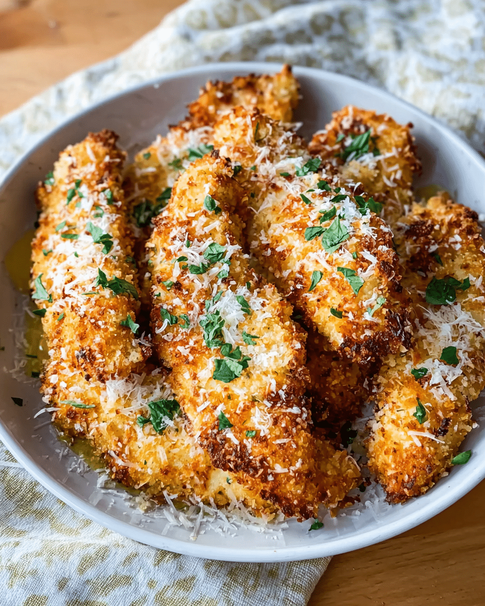 Garlic Parmesan Chicken Tenders