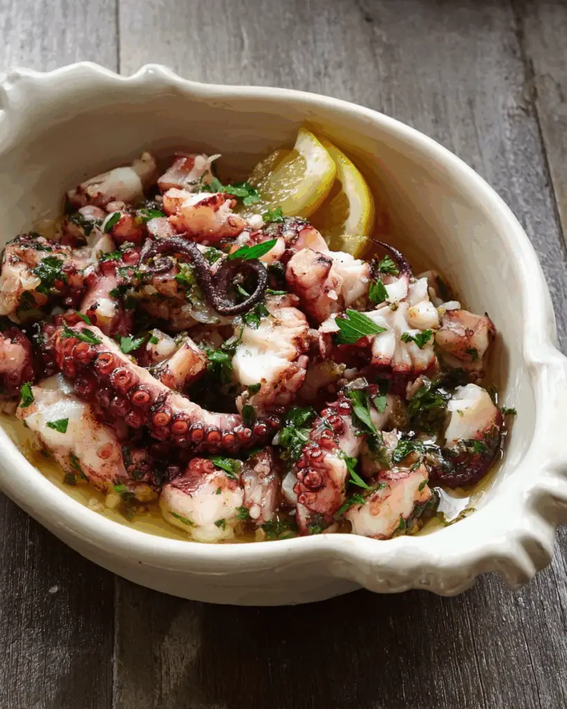 Marinated Octopus (Insalata di Polpo)