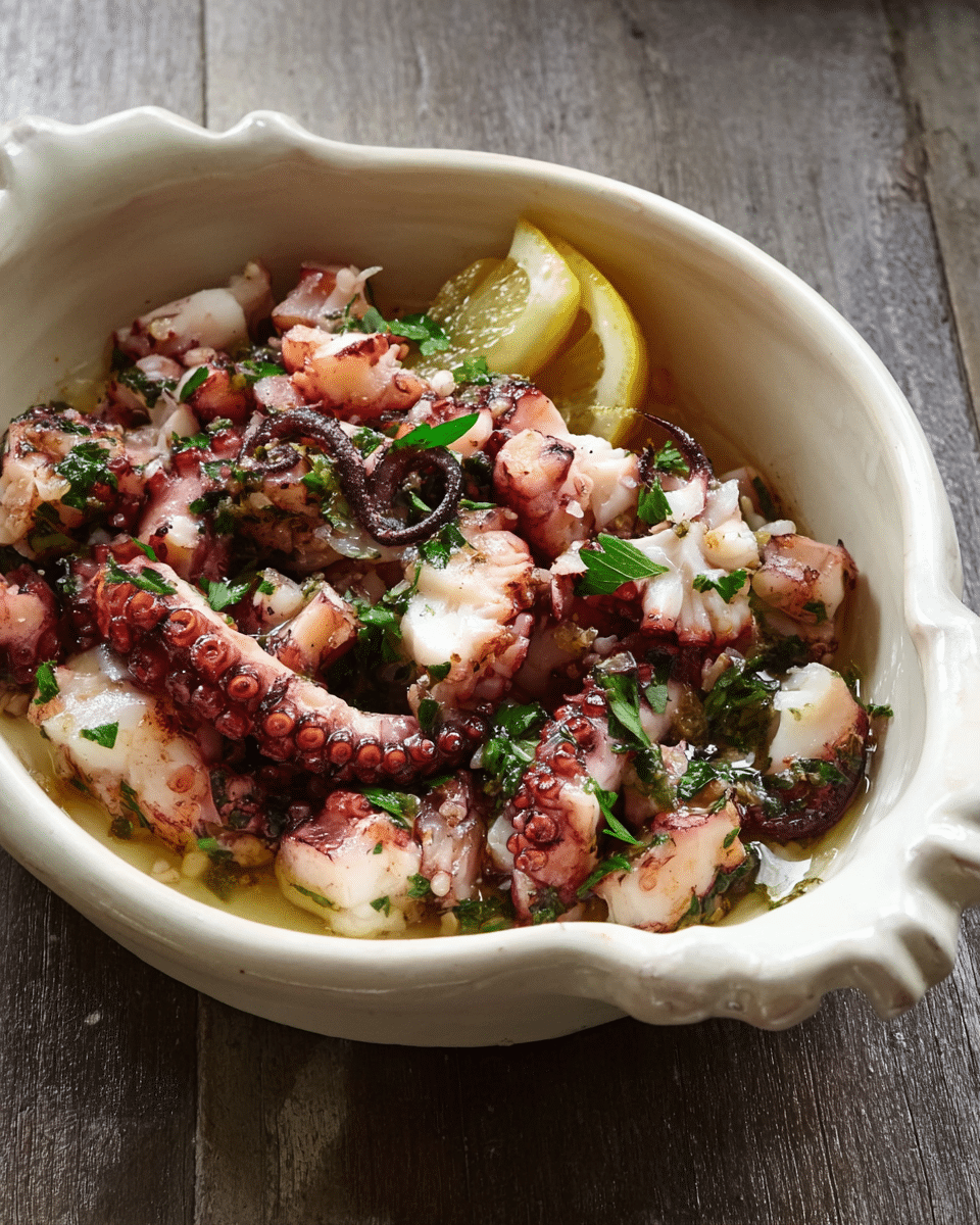 Marinated Octopus (Insalata di Polpo)