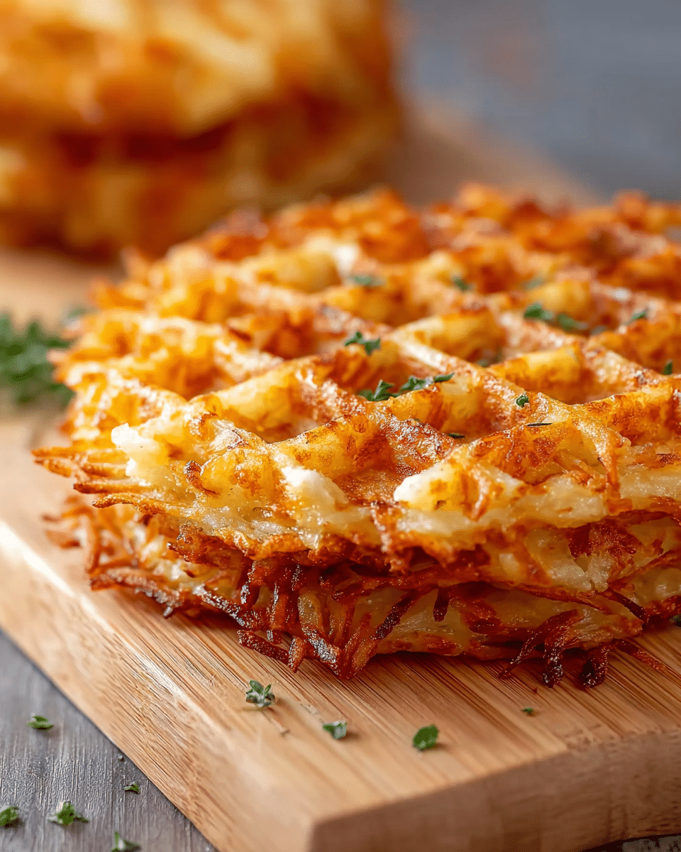Healthy Hashbrown Chaffle