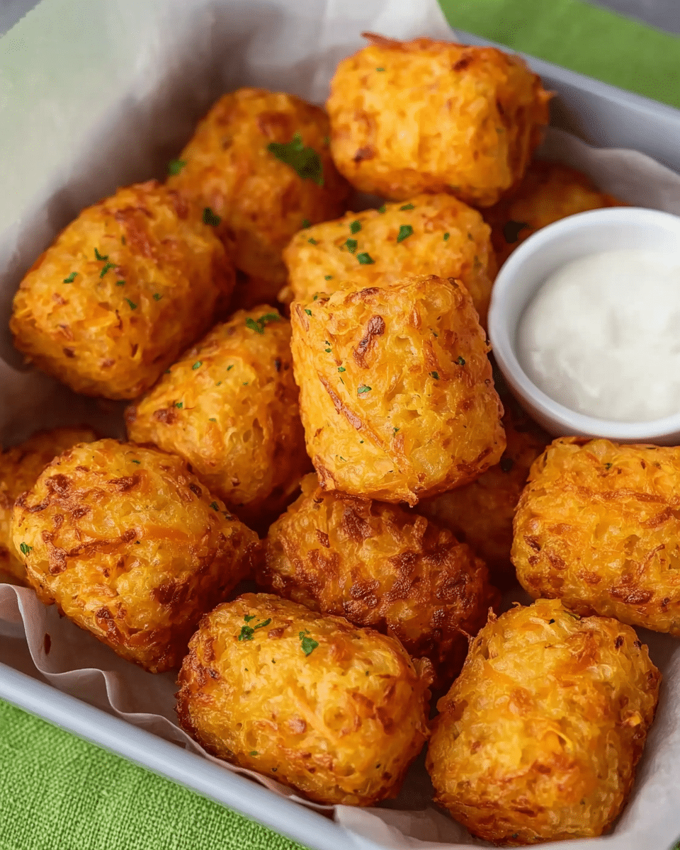 Air Fryer Carrot Tots