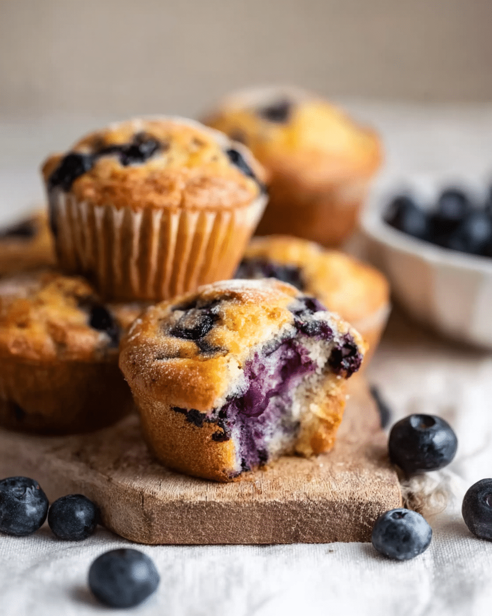 Blueberry Yogurt Muffins