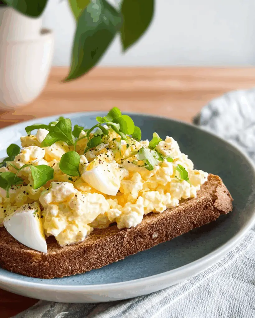 Egg Salad with Cottage Cheese