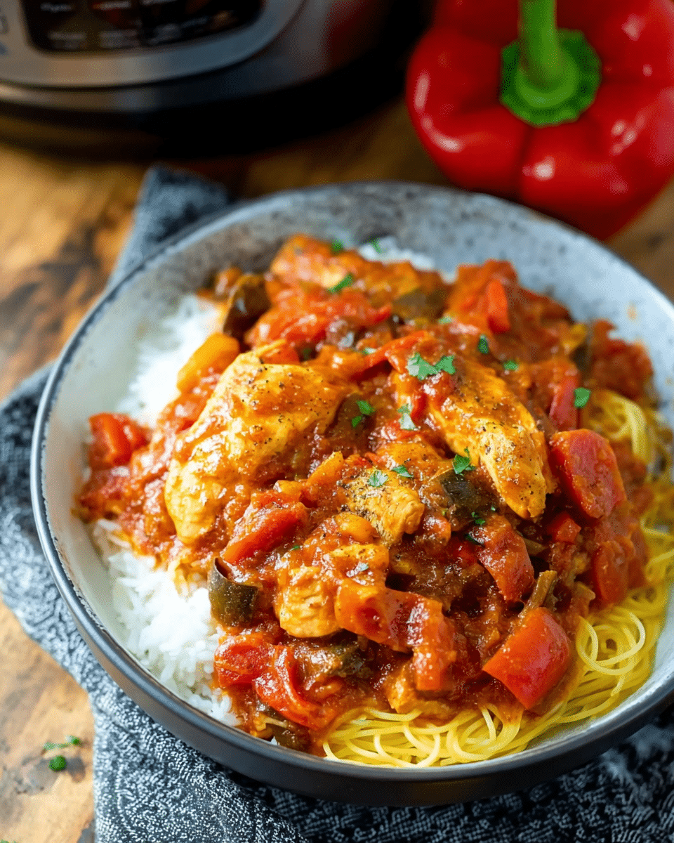 Instant Pot Chicken Cacciatore Recipe